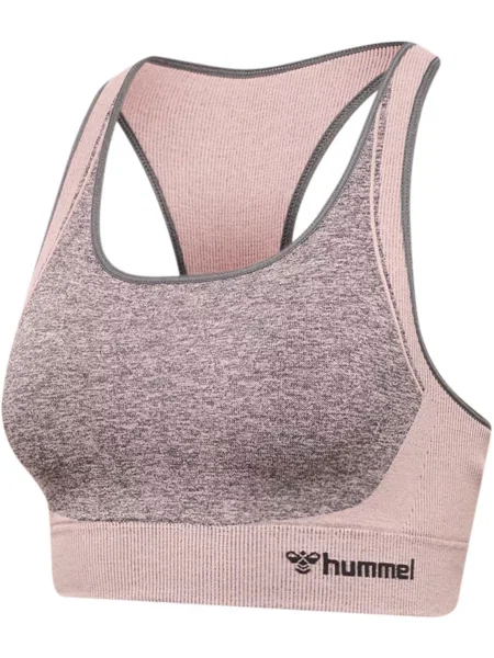 Biustonosz sportowy Hummel Karina szary