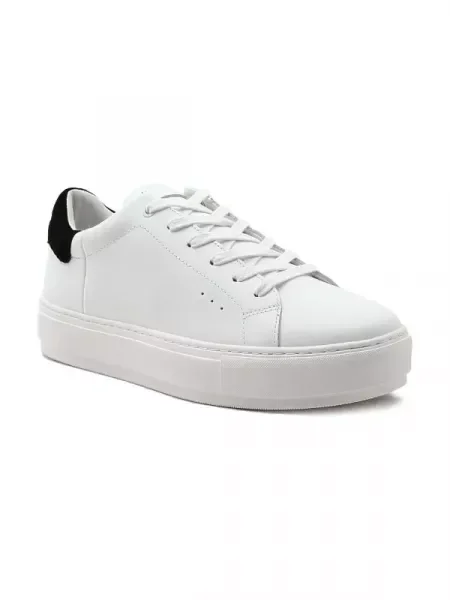 Kurt Geiger De piele teniși alb
