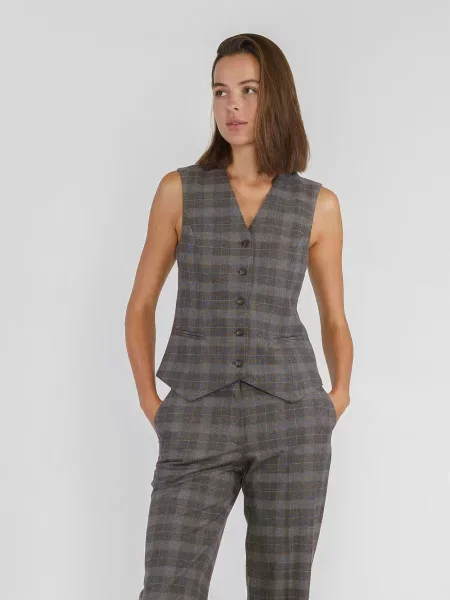 Классический жилет Arber коричневый