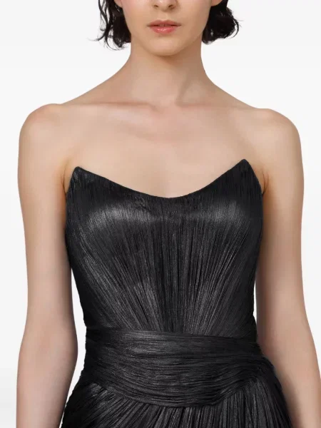 Rochie Iris Serban plisată de costum negru