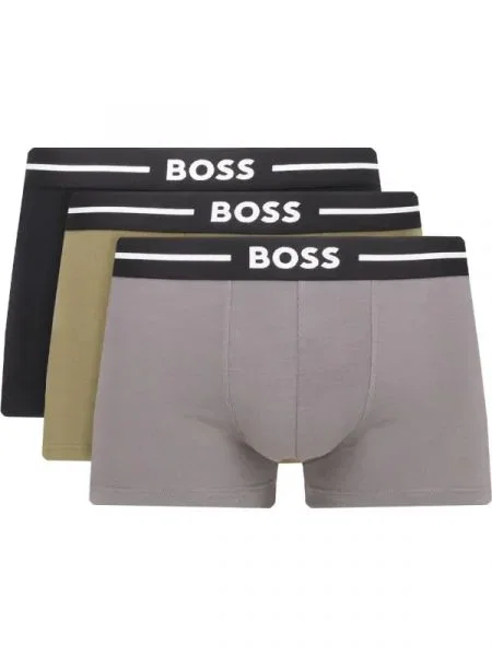 BOSS BLACK 3 db-os boxeralsó szett fekete