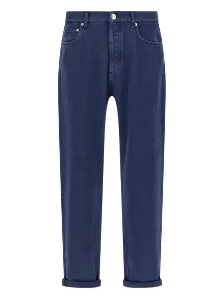 Džíny Brunello Cucinelli modré