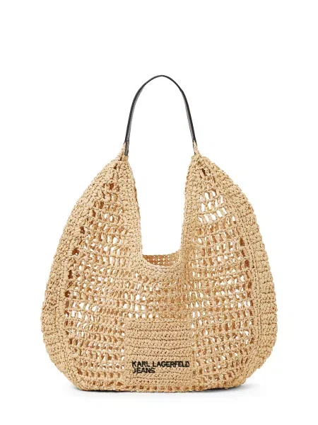Karl Lagerfeld Jeans Geantă de plajă KLJ bej