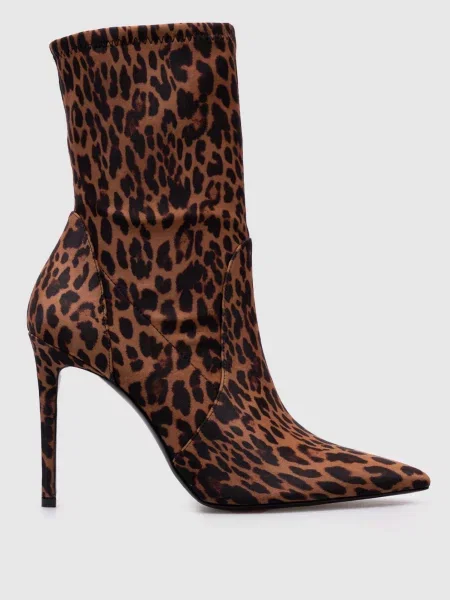 Ботинки Stuart Weitzman с принтом коричневые