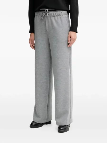 Spodnie Benetton ze sznurkiem szare