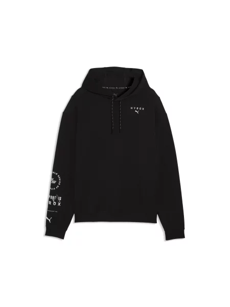 Bluza z kapturem CLOUDSPUN PUMA × HYROX Akcesoria S czarny