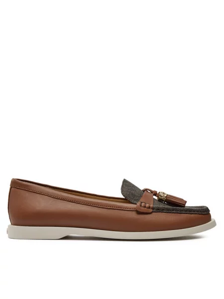 Mokasyny MICHAEL Michael Kors brązowe