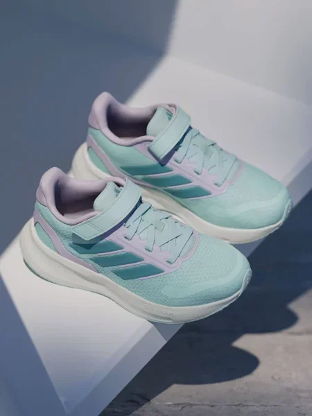 Дитячі Кросівки для бігу adidas RUNFALCON 5 бірюзовий текстиль/синтетика