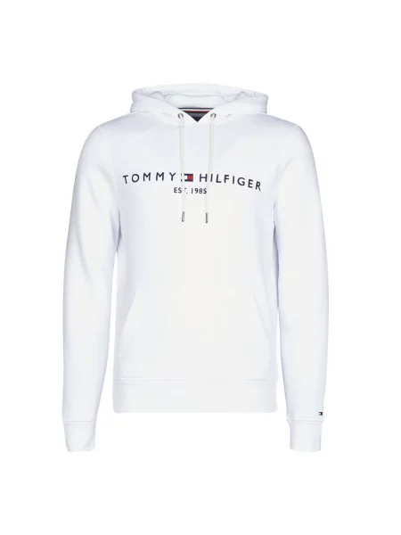 Tommy Hilfiger Majica dugih rukava Logo bijela