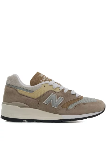 Sneakerși New Balance 997 slip-on plasă gri