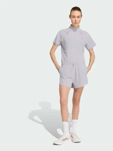 Комбінезон adidas комбінований верх сірий