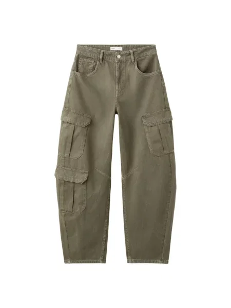 MANGO Pantaloni eleganți Dilly kaki