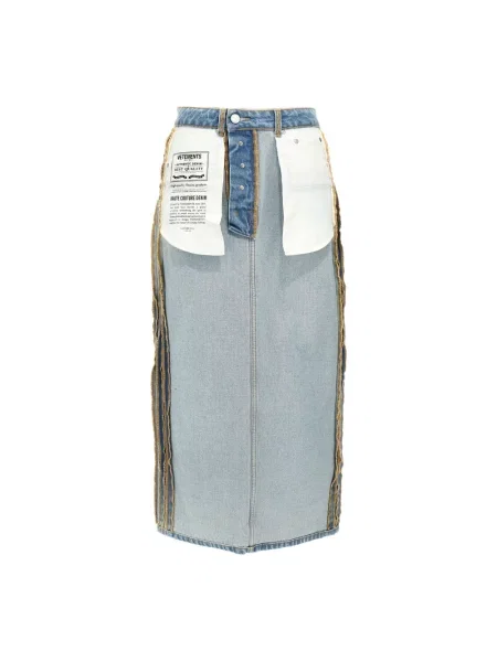 Spódnica Vetements niebieska