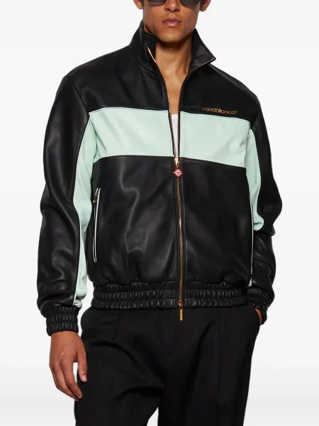 Geanta de piele Casablanca negru