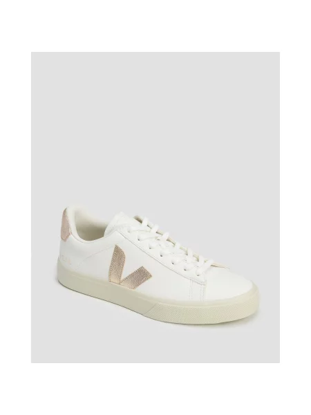 Sneakersy Veja Campo skórzane białe