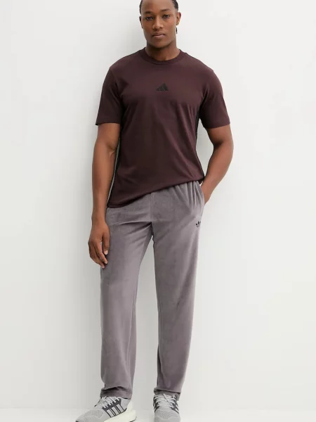 Спортивні штани adidas Originals Sst Tp з аплікацією фіолетовий