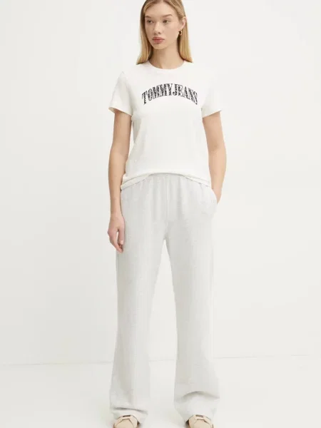 Tommy Jeans kratka majica bež