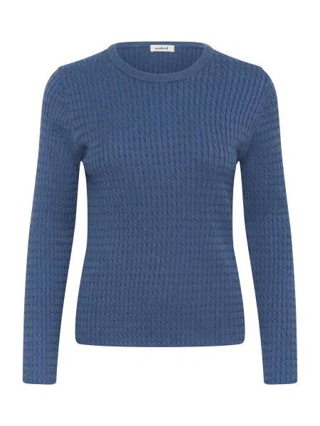 SOAKED IN LUXURY Pulover SLSpina safirno plava