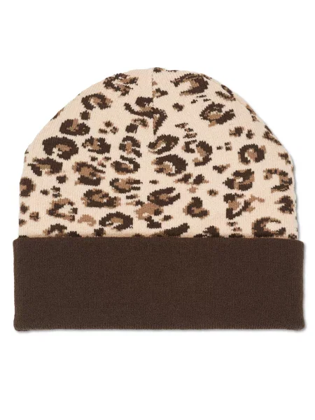 Čiapka Adidas s leopardím vzorom béžová