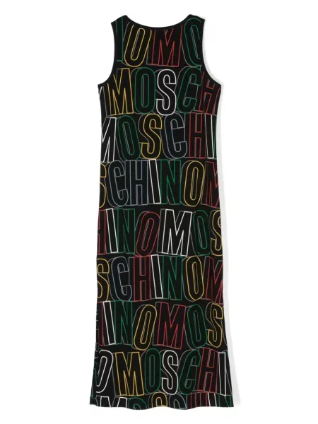 Макси рокля Moschino черно