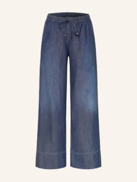 Seductive Džíny S Širokými Nohavicemi Violetta used blue modré