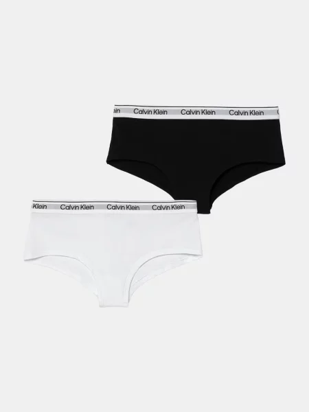 Calvin Klein Underwear slipy detské s elastanom čierna