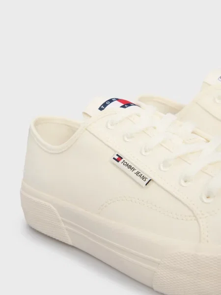Мереживні кеди Tommy Jeans на шнурівці білі