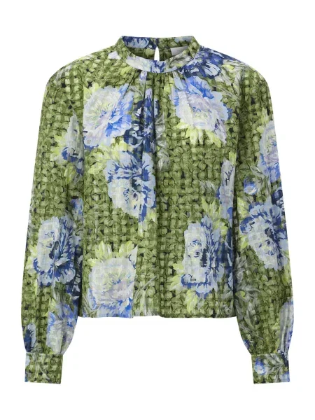 Rich & Royal Bluză regal / pastel / oliv / verde deschis albastru