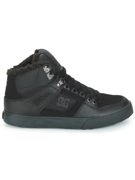 Tenisky Dc Shoes z nubuku čierna