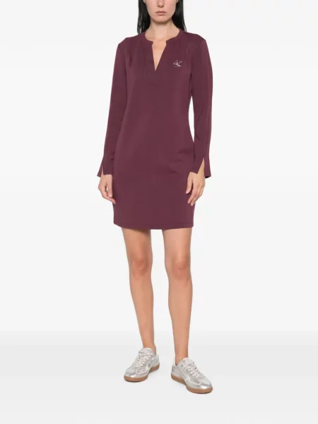 Lung rochie mini Liu Jo cu autograf violet