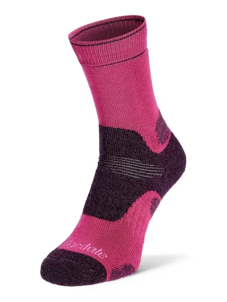 Чорапи Bridgedale Midweight Merino Performance розово