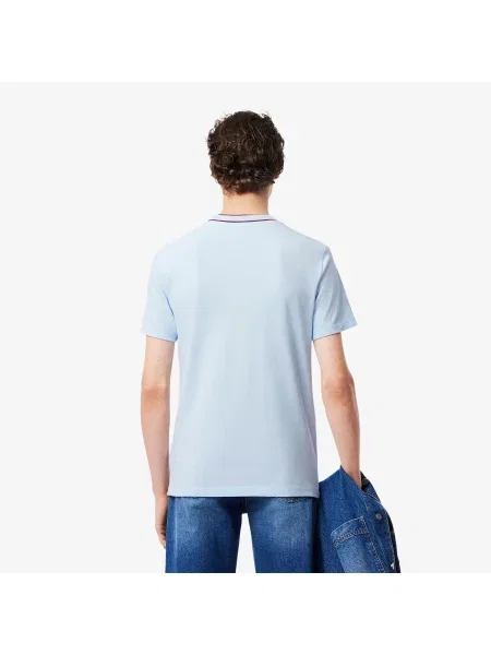 Футболка Lacoste голубая