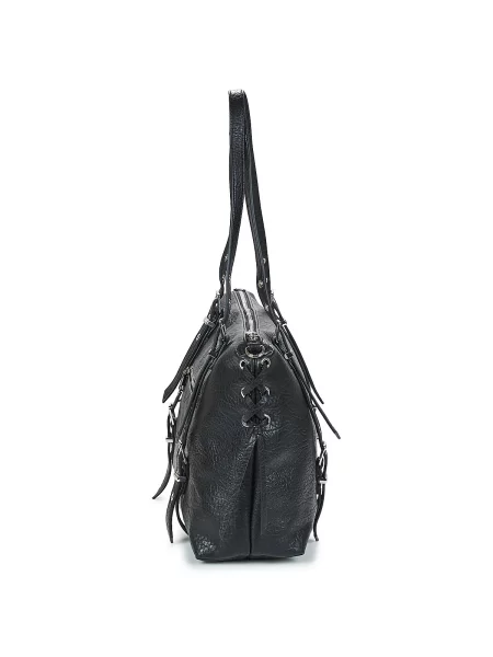 Desigual Geantă shopper Half Logo Lanuza negru