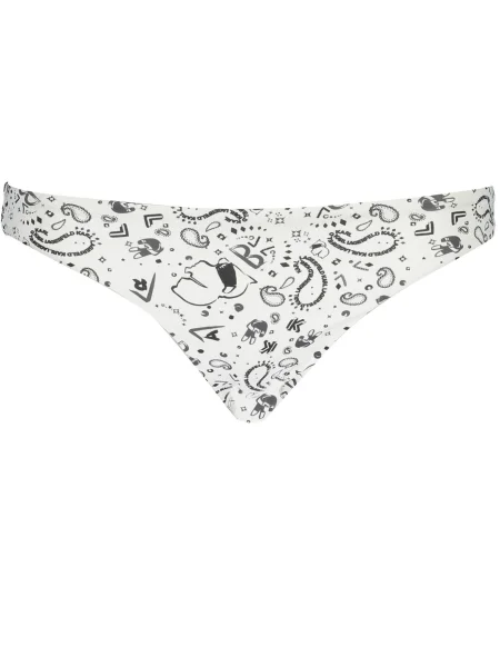 Costum de baie Karl Lagerfeld Beachwear alb