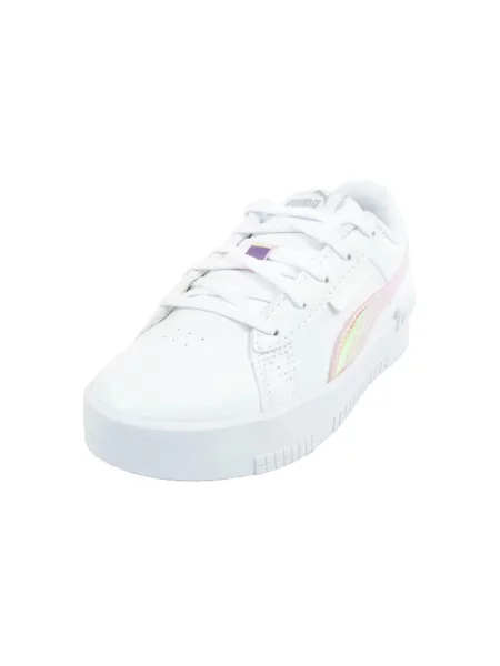 Skórzane Buty Sportowe Dziecięce Jada białe