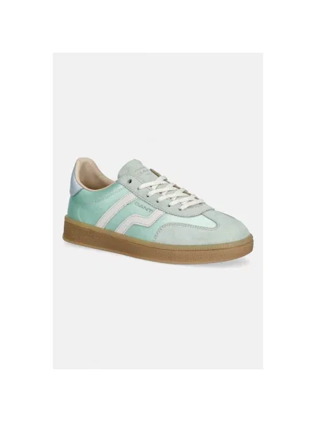 Sneakersy Gant skórzane zielone
