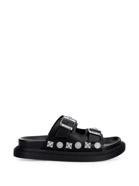 Sandale Just Cavalli cu cataramă negru