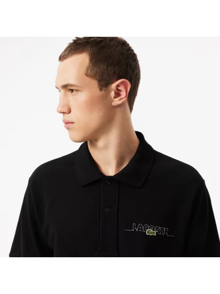 Lacoste Koszulka Polo Classic Fit czarna