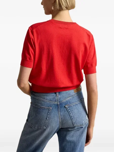 Пуловер Polo Ralph Lauren бродиран зелено