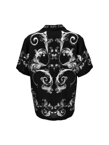 Koszula dżinsowa Versace Jeans Couture czarna