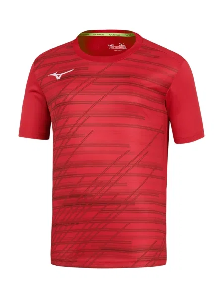 MIZUNO Tricou funcțional roșu / roşu închis alb