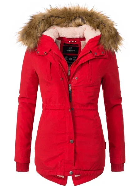 MARIKOO Palton de iarnă Akira' roșu