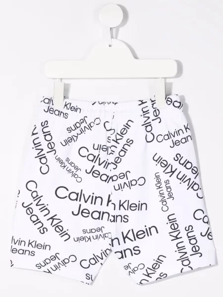 Szorty dziecięce Calvin Klein białe