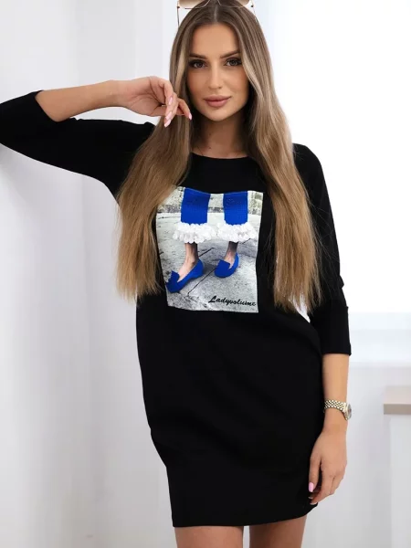 Sukienka Kesi garniturowa czarna
