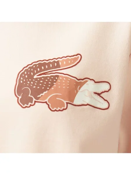 Lacoste футболка рожева