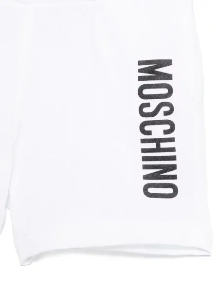 Szorty dziecięce Moschino białe