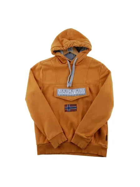 Second life Bluza z kapturem Burgee HZH Stan dobry pomarańczowa
