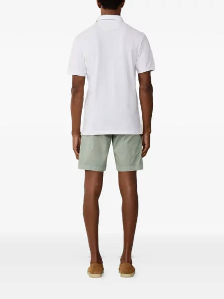 Πλεκτό polo Hackett λευκό