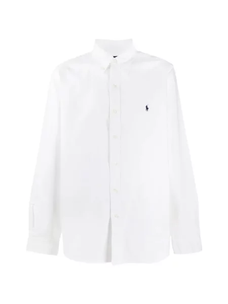 Cămașă Polo Ralph Lauren cu broderie albastru