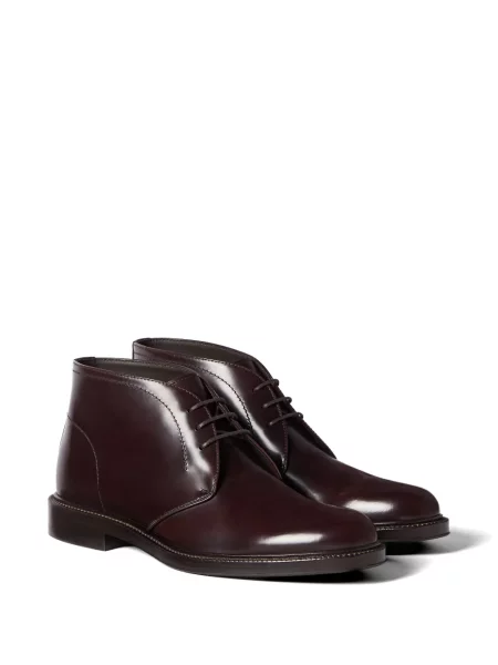 Botine Brunello Cucinelli roșu